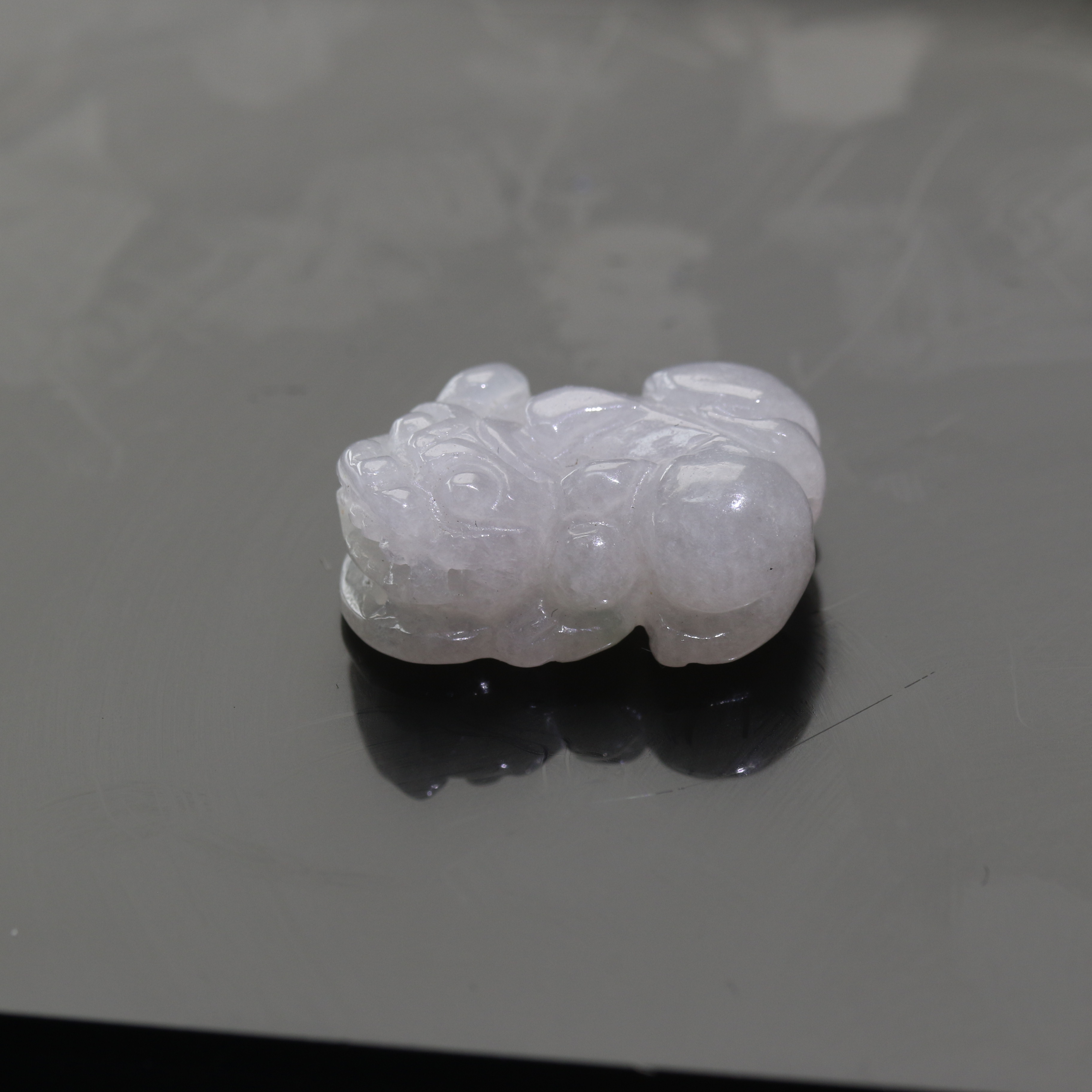 1天然缅甸翡翠A货冰貔貅/800877/上海嘉禾拍卖