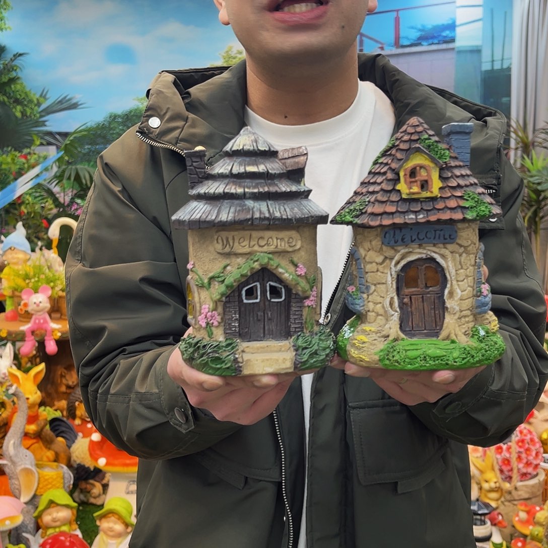 红陶花园庭院摆件&002&