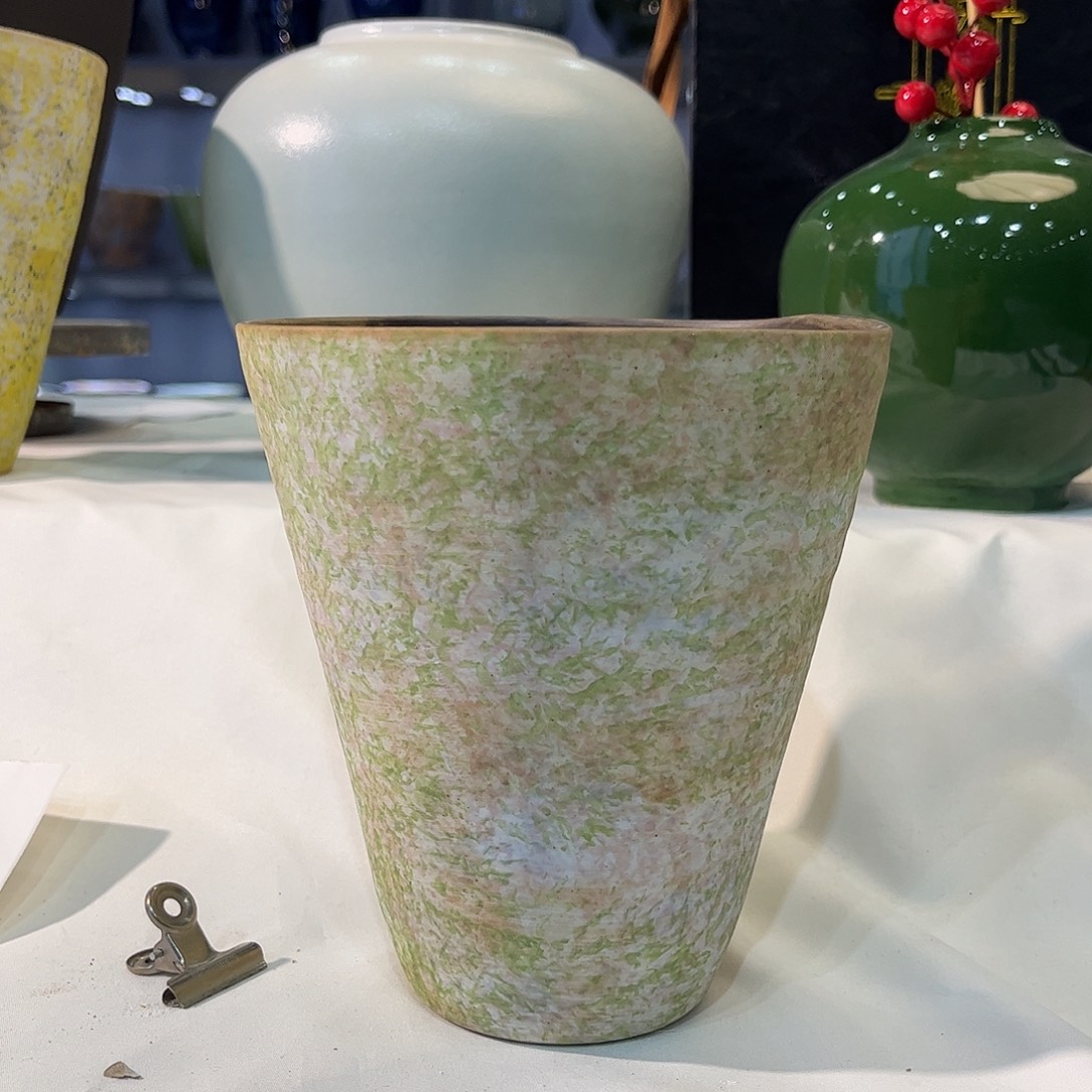 陶摆件高15.5口径12.5-15.5