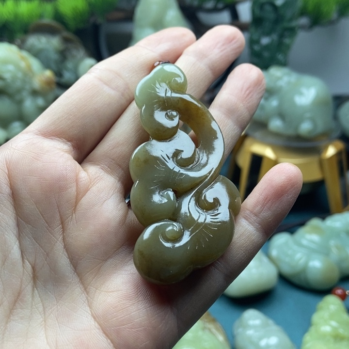 和田玉挂件未镶嵌