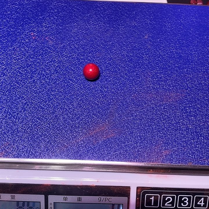 天然辰砂16红晶砂单珠