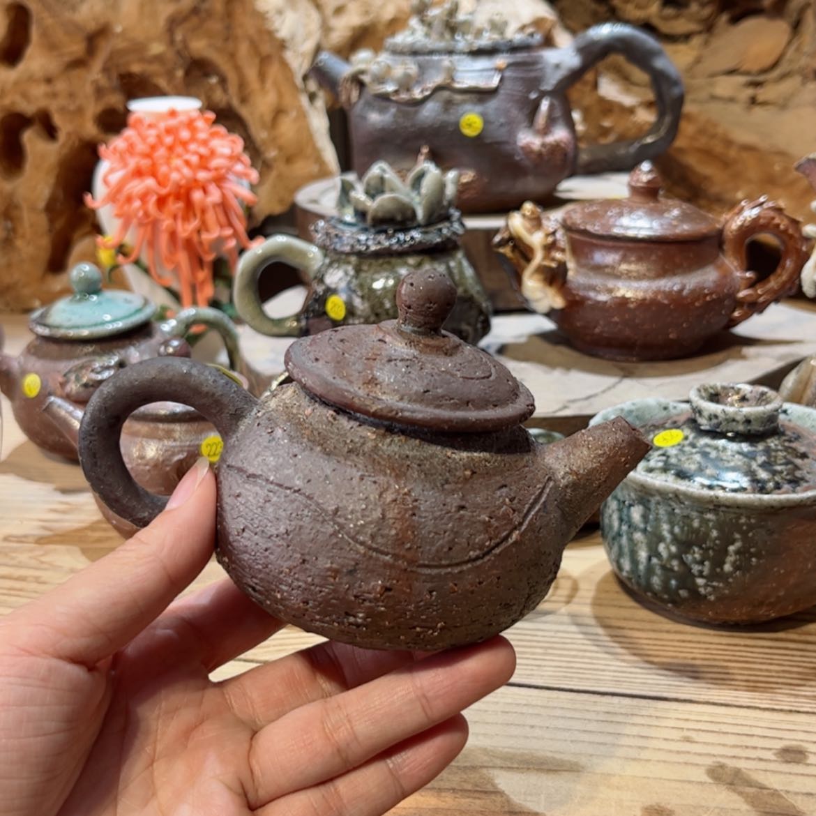 【闪购商品】柴烧茶具手工茶壶151
