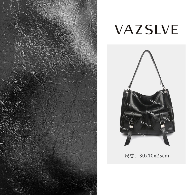 VAZSLVE/原创设计SKL-7329-黑色 春季新款轻奢小包