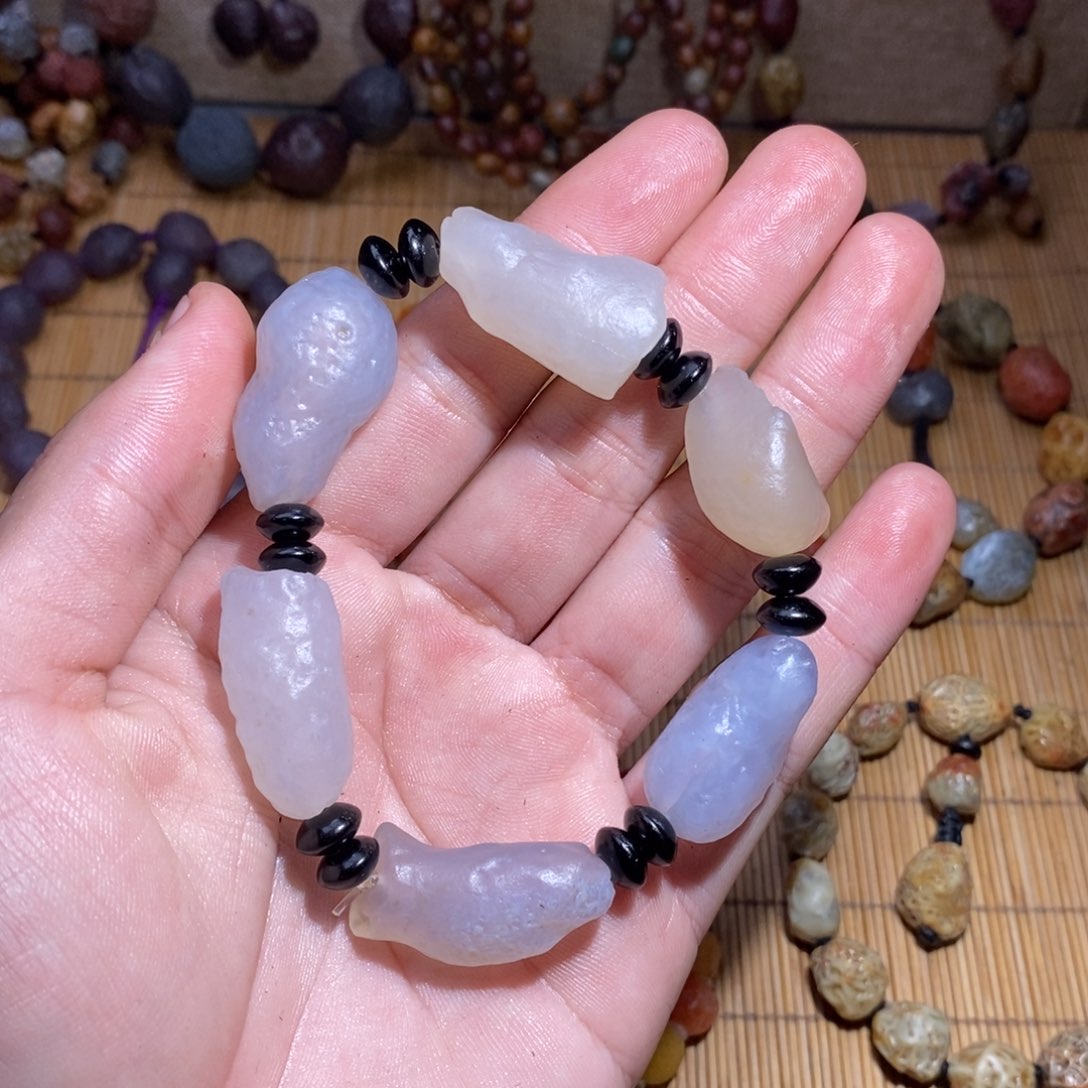 玛瑙/玉髓手链合金