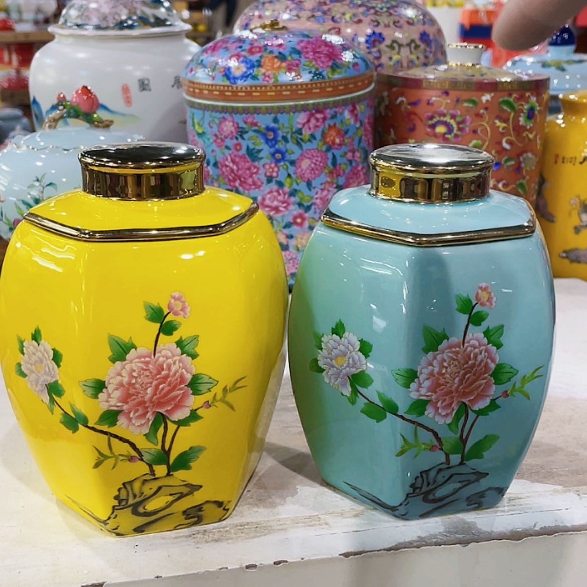 【闪购商品】罐陶瓷茶叶罐密封罐