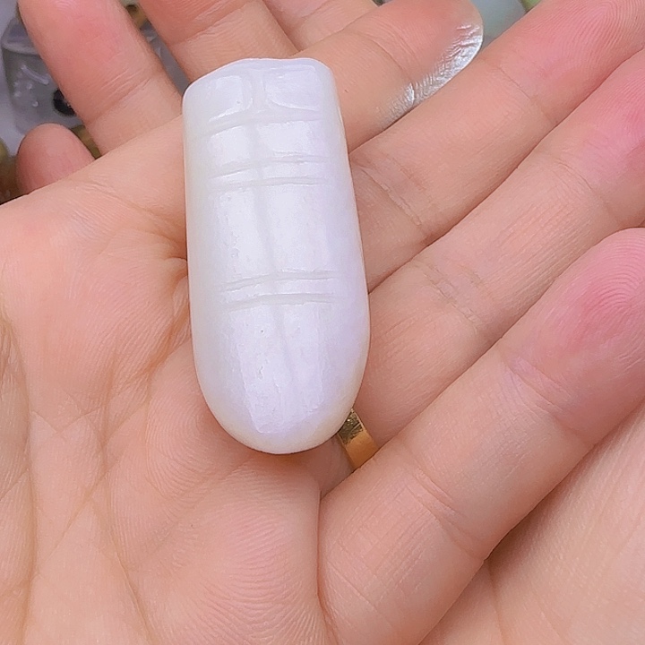 采***篱和田玉未镶嵌吊坠(不含链)