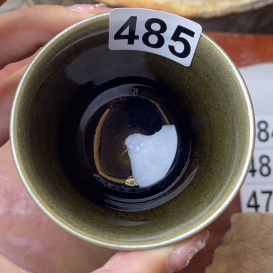 茶盏沐雨茶器柴烧主人杯