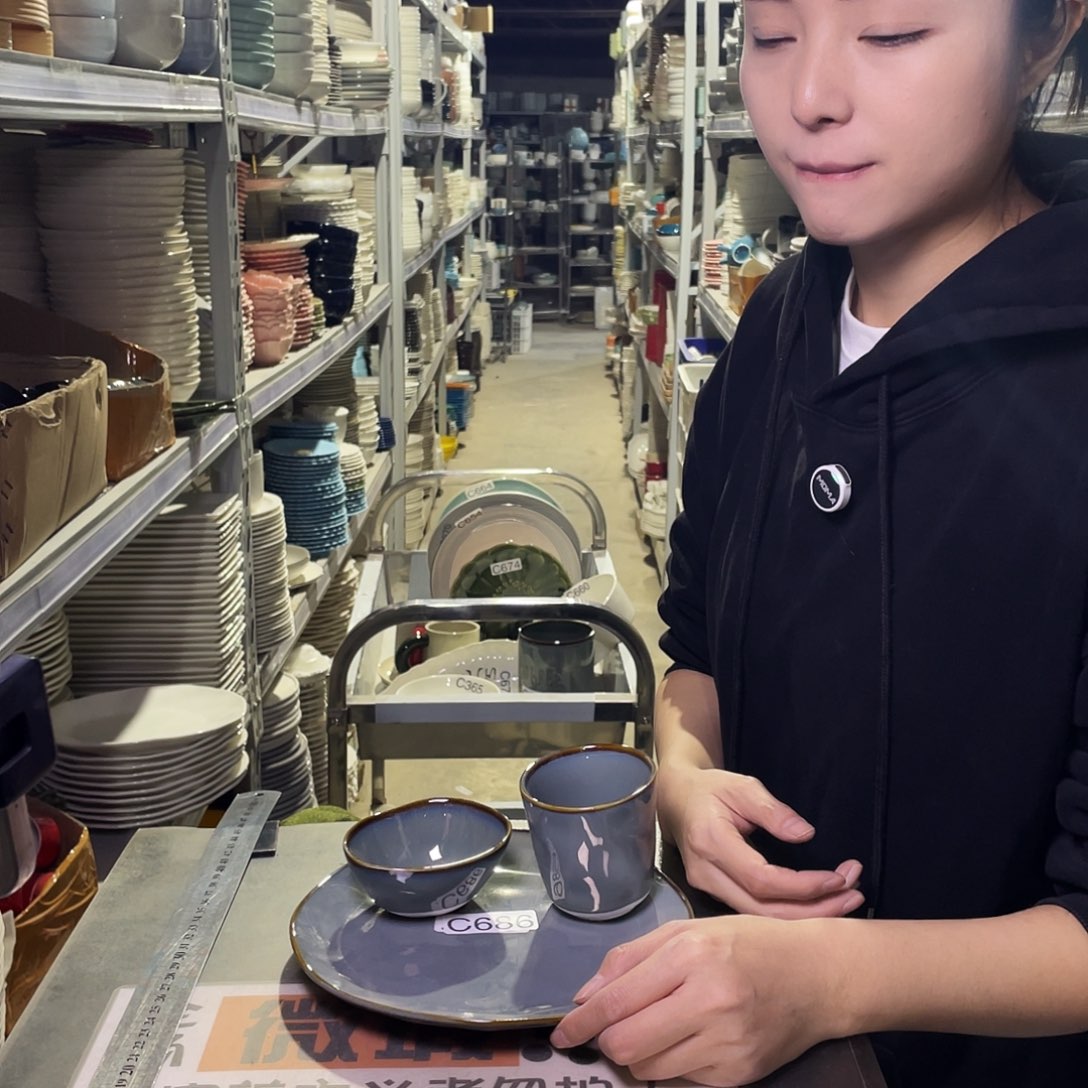 瓷片686            2碗2杯2盘