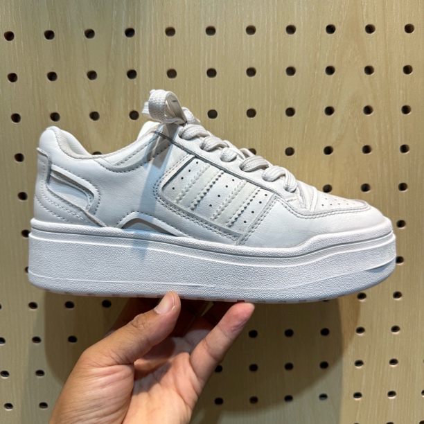 2025新款真皮做旧小白鞋女鞋厚底单鞋松糕鞋板鞋休闲运动鞋