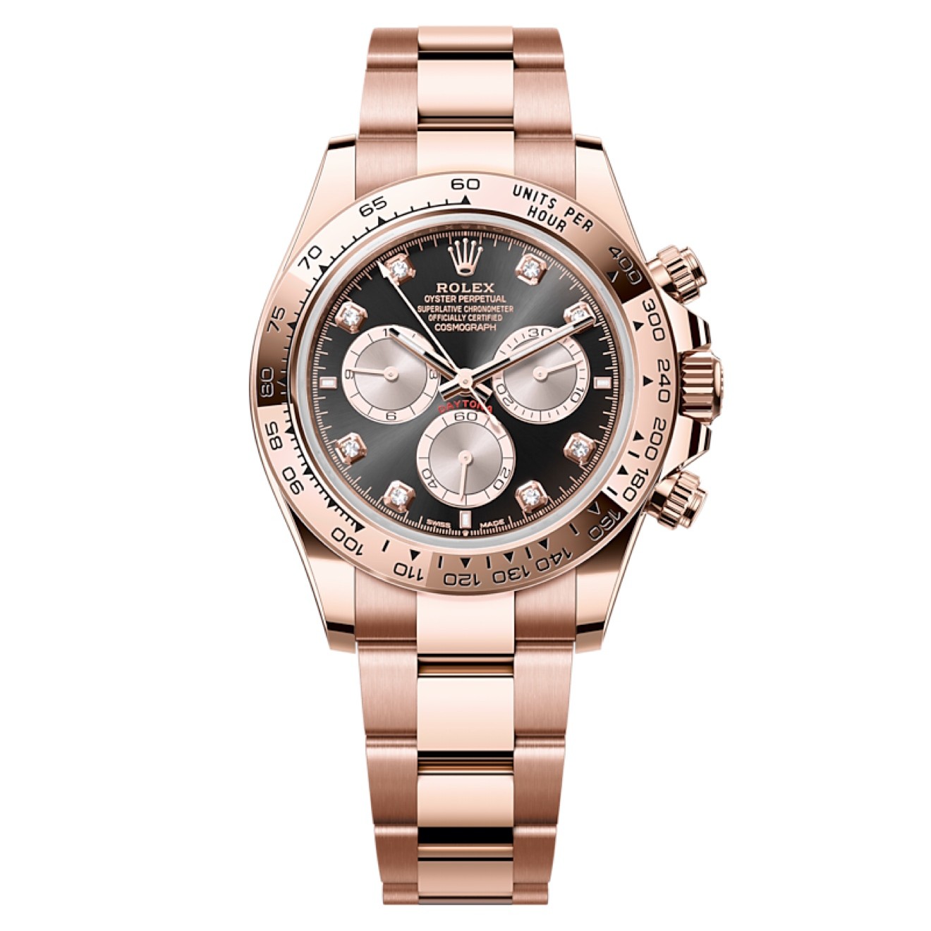 99新 Rolex/劳力士 24年全套/宇宙计型迪通拿126505钻刻金眼睛