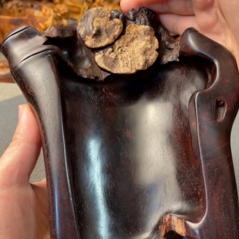 【闪购商品】小叶紫檀把件……………………..