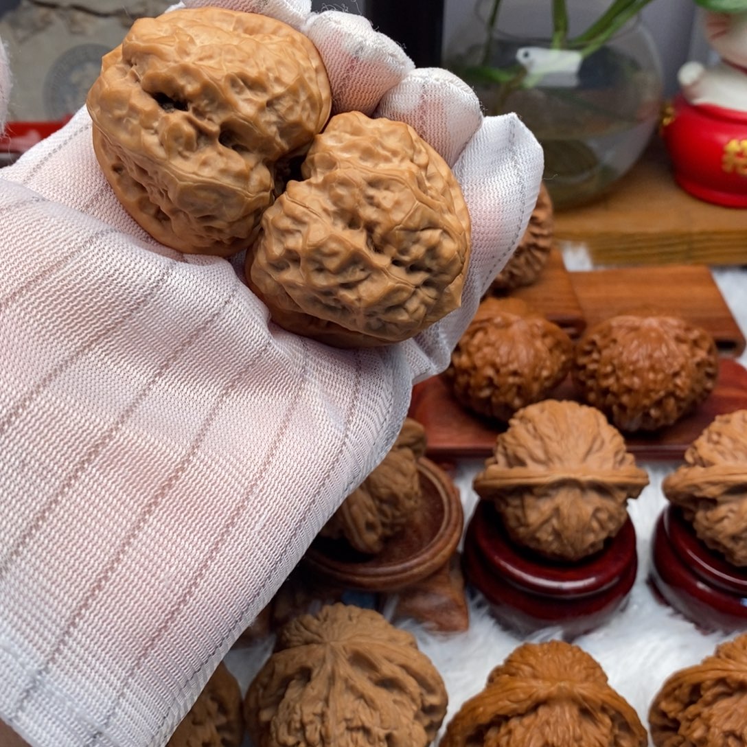 吊坠文玩核桃41尺寸三角蛙