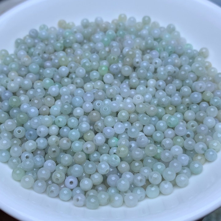 【闪购商品】未镶嵌翡翠手链卡3.5绿白200个