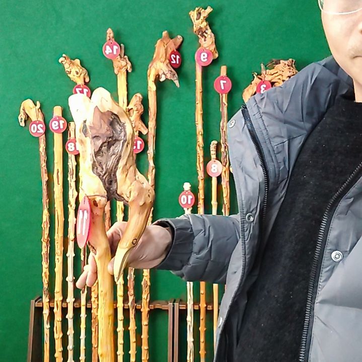 A***_云南对节木阴阳残疤棍