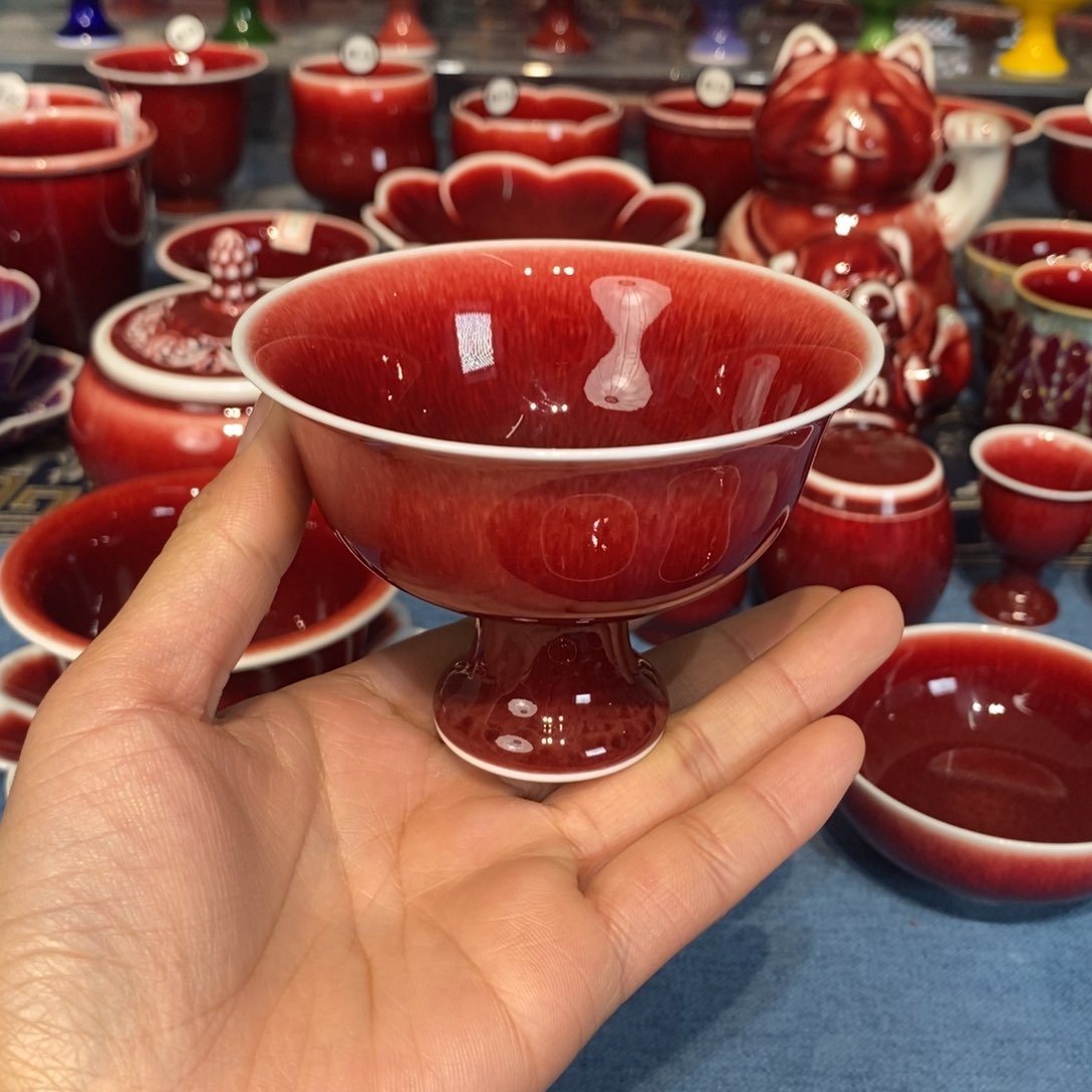 P****?景德镇浅行窑福利杯