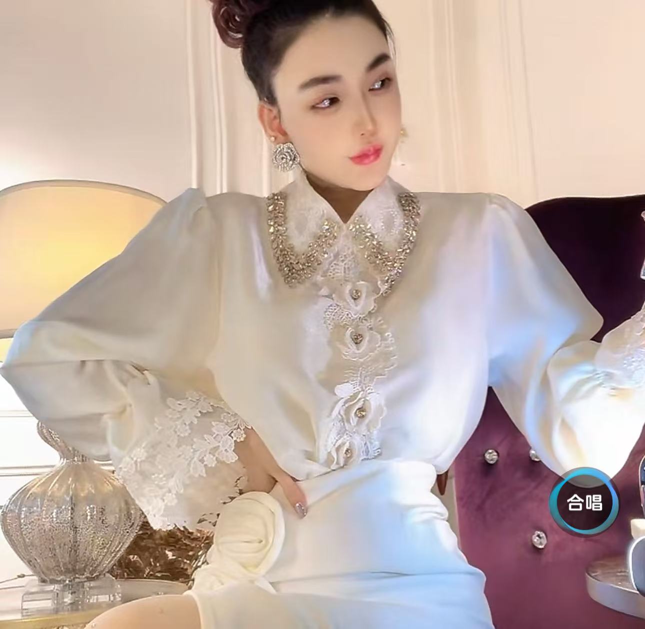 【2026.手工秀款衬衫百搭】秋冬季新款百搭时尚气质长袖衬衣上衣女