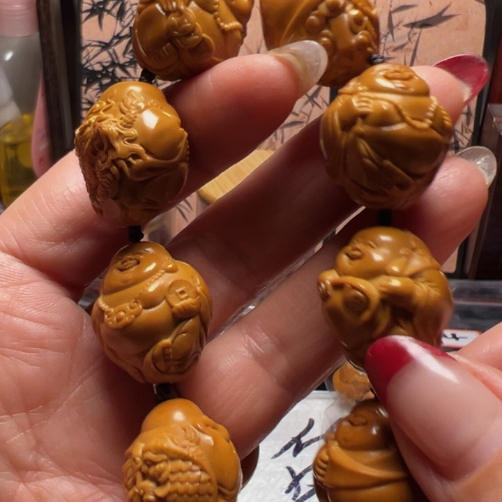 手串/手链橄榄核大***水瑞兽米勒