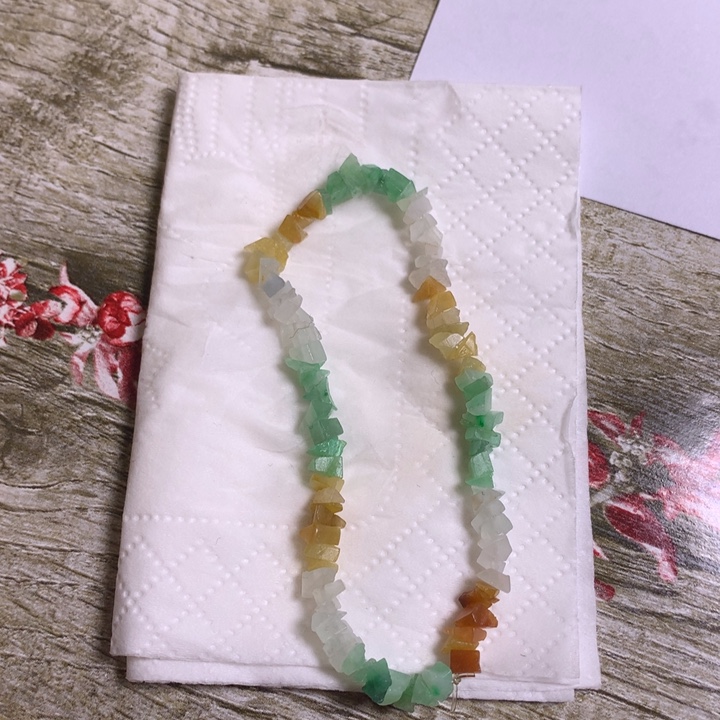定制翡翠未镶嵌手链
