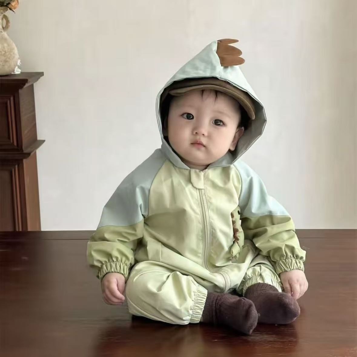 婴儿各种四季连体衣棉绒服【胖小墩直播间专属】