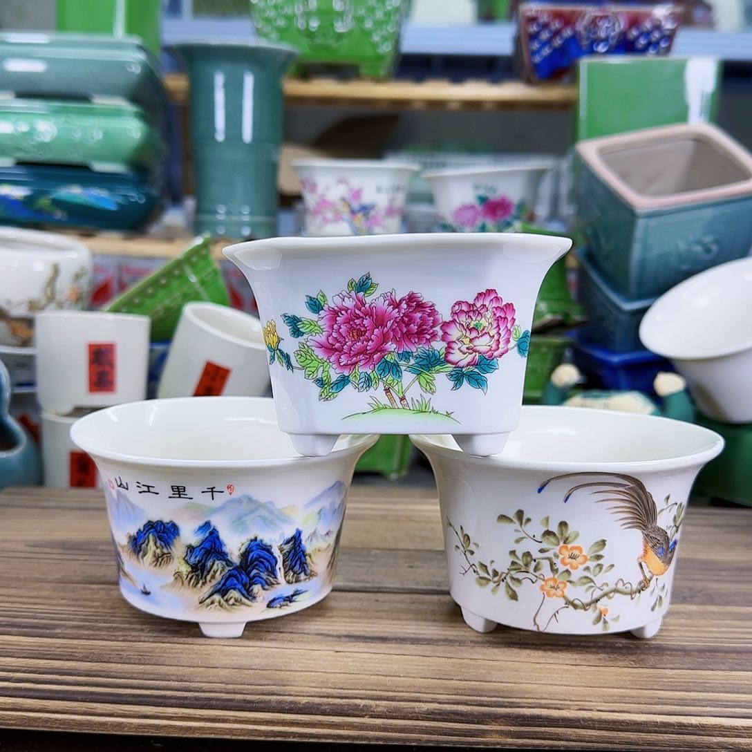 陶瓷花盆特价上新