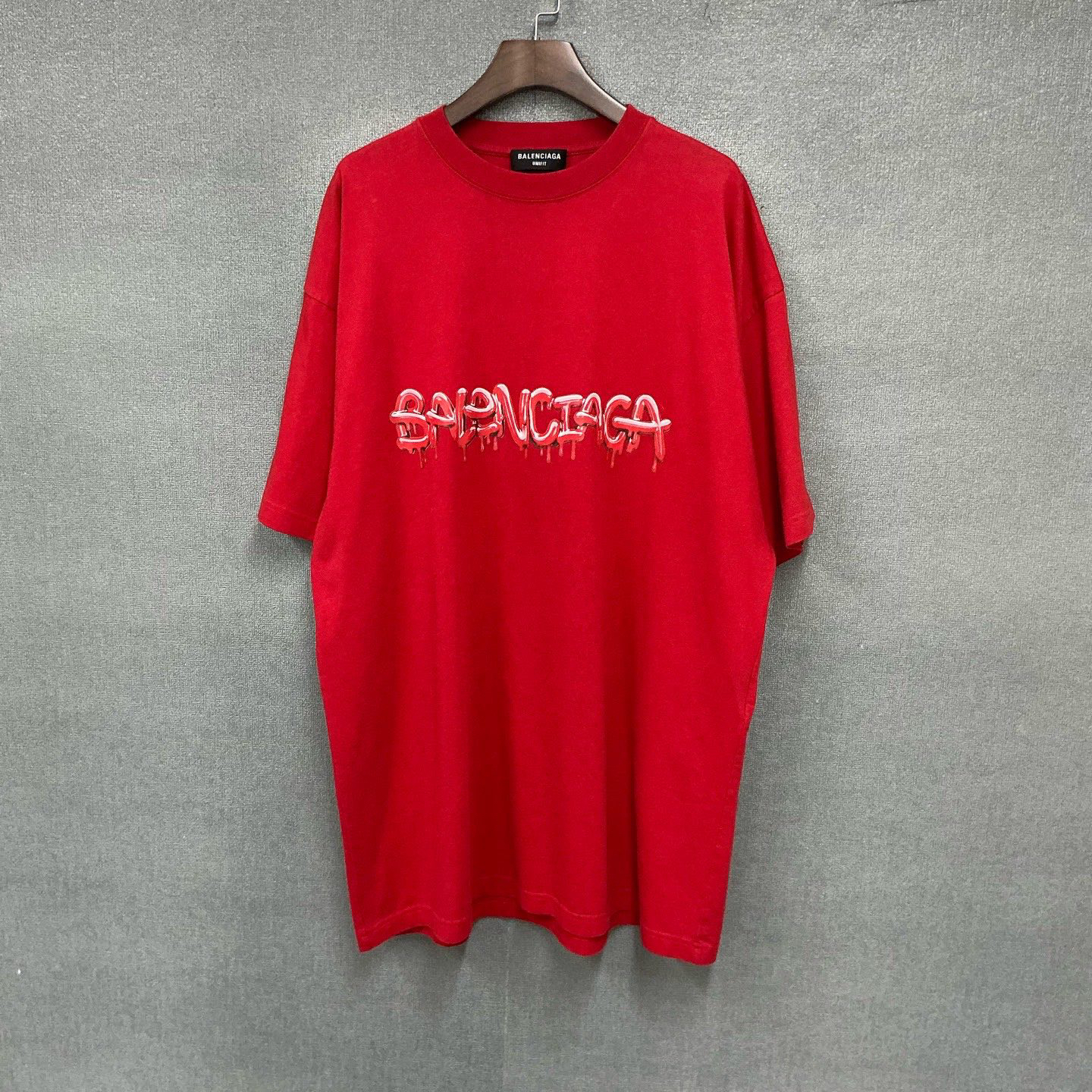 99新 Balenciaga/巴黎世家 果冻溶解字母短袖T恤 99新1码/9135