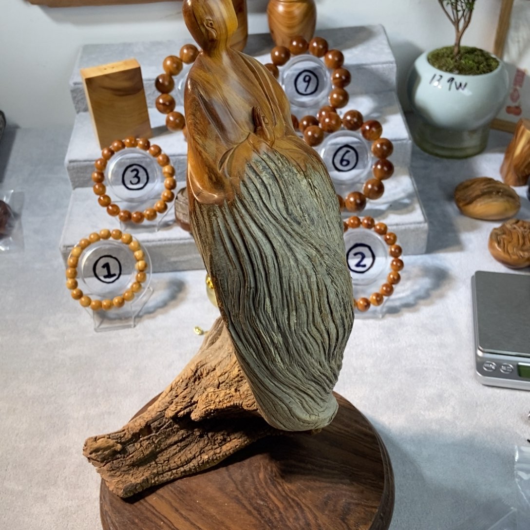 柏木（崖柏）墨*新年快乐发大财行大运！