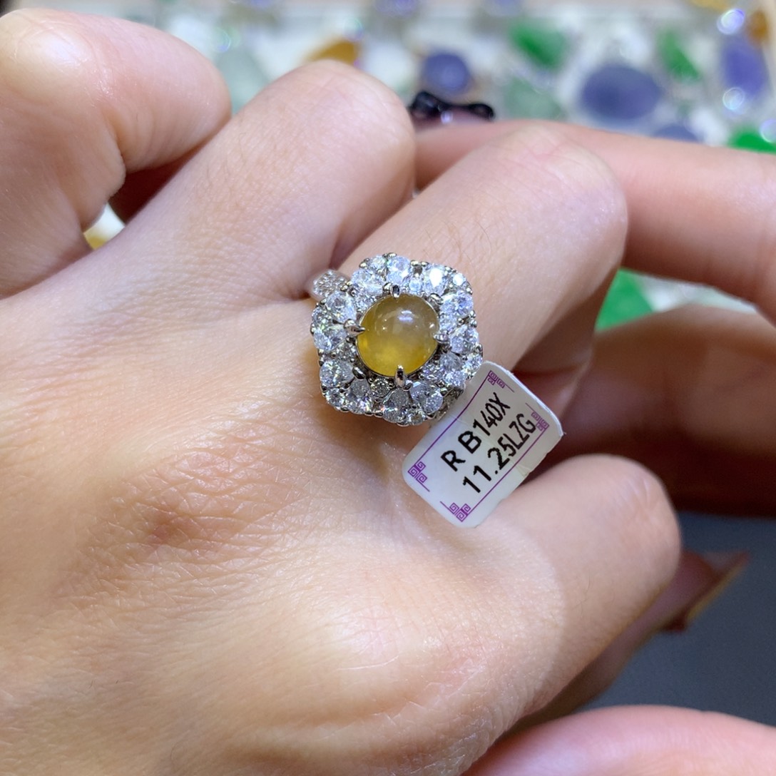 翡翠颈饰银S925镶嵌翡翠