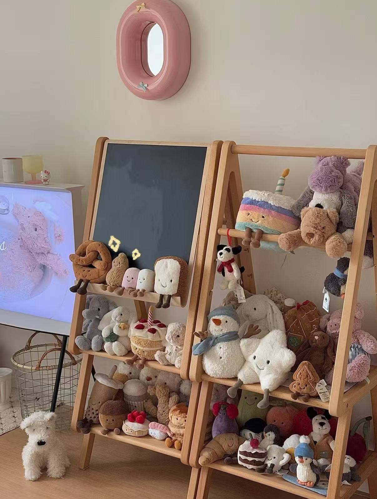 JC A款毛绒玩具公仔安睡玩偶创意柔软安抚生日礼物送礼开学创意