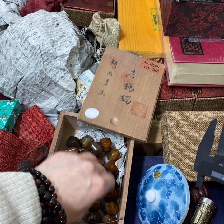 瓷片哈中古工艺品树脂