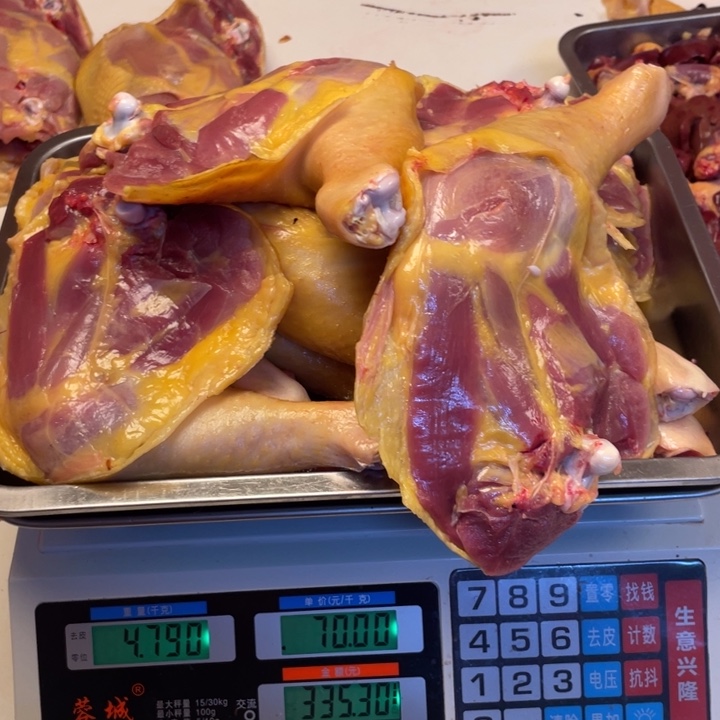 低温冷冻60天中国大陆食用农产品鸡腿