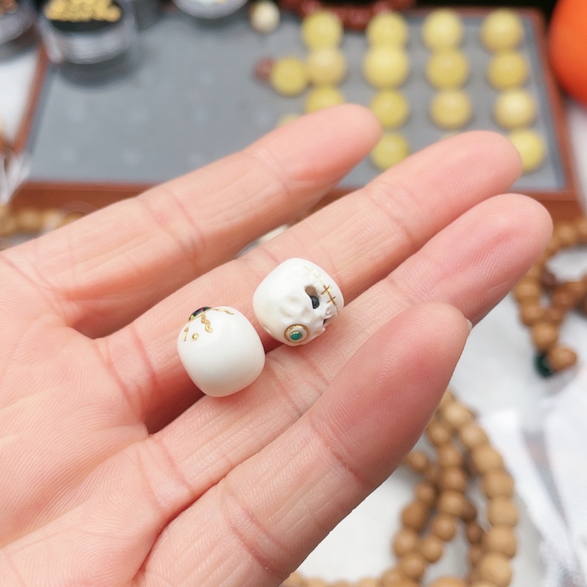 【闪购商品】手串猴头核桃叔****亮猴头核桃精品配饰