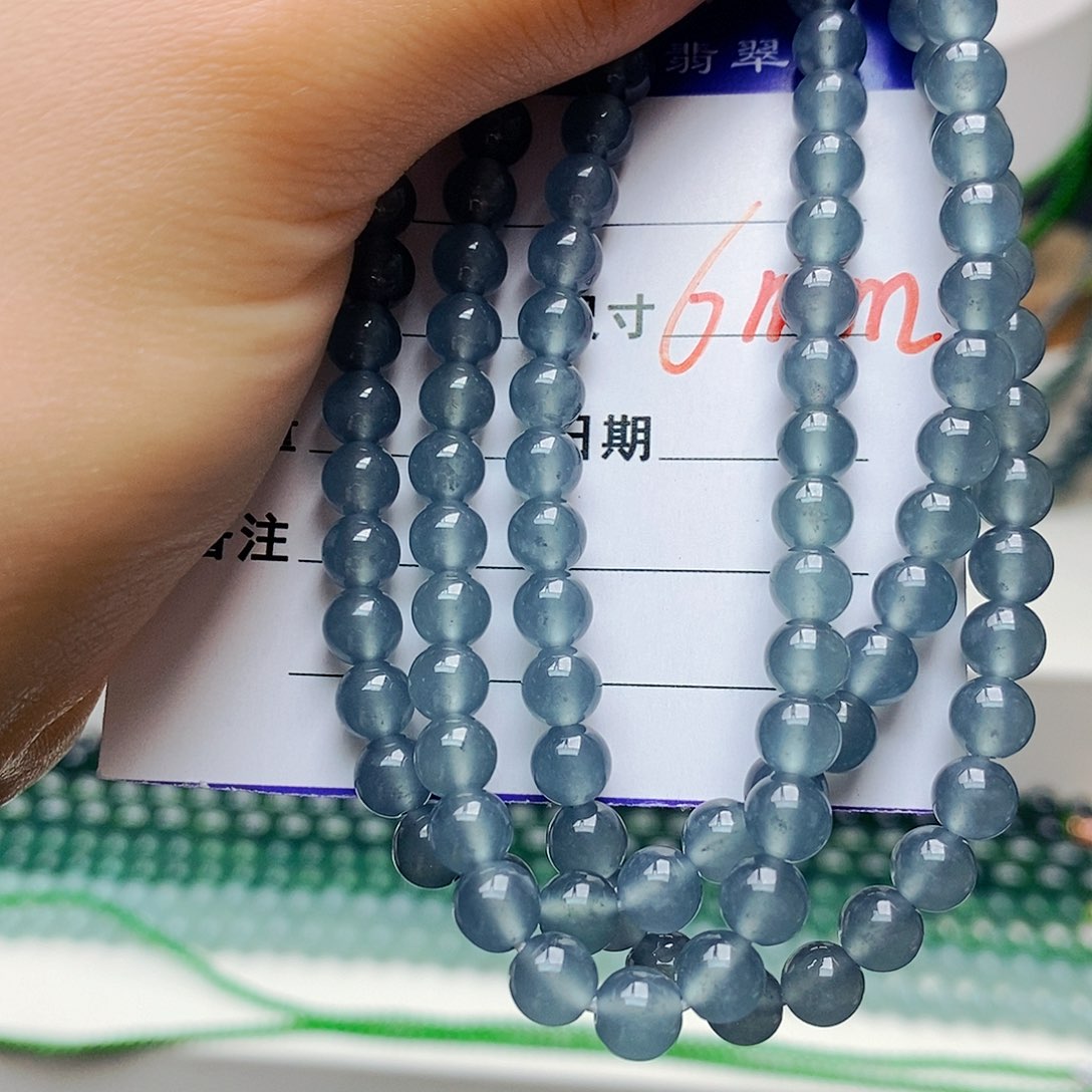 未镶嵌手串翡翠翡翠