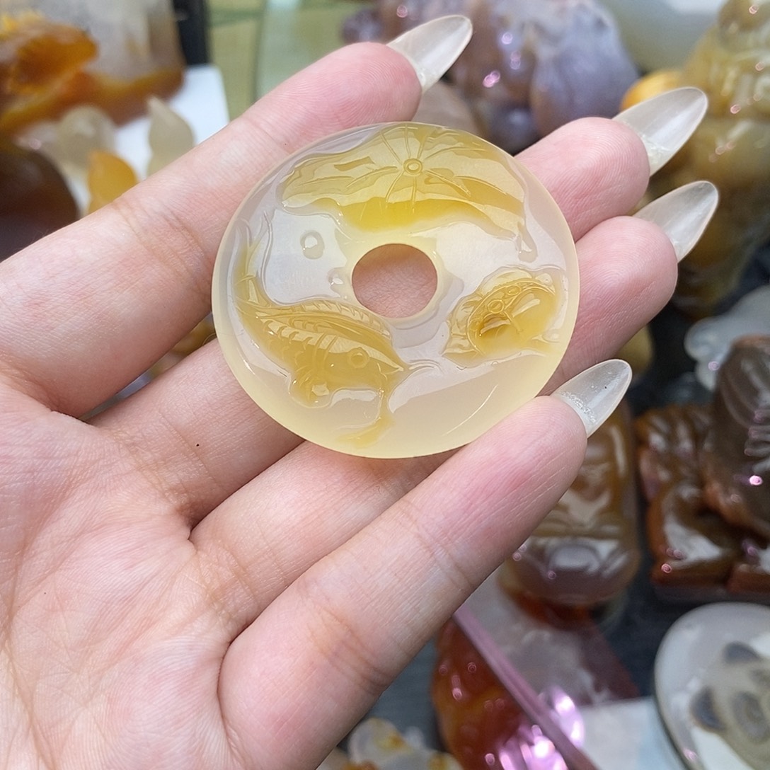 玛瑙/玉髓未镶嵌颈饰