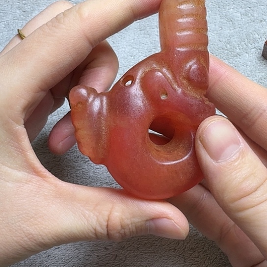 紫金钵盂菩提吊坠