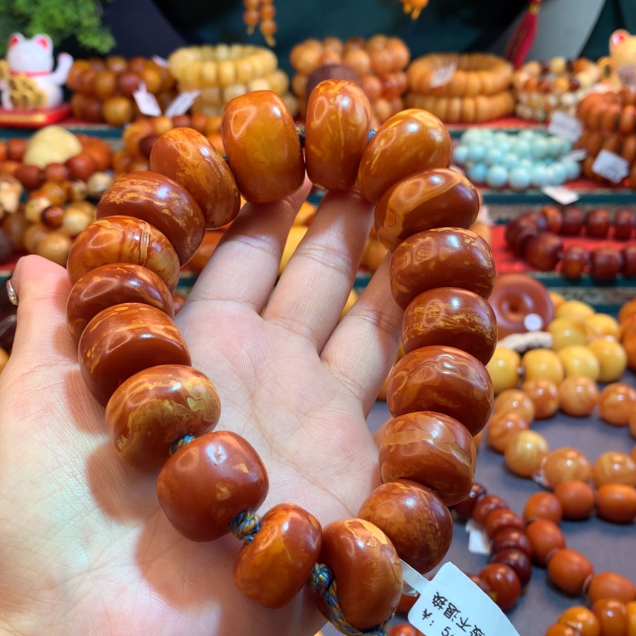 【闪购商品】蜜蜡手串未镶嵌蜜蜡手串