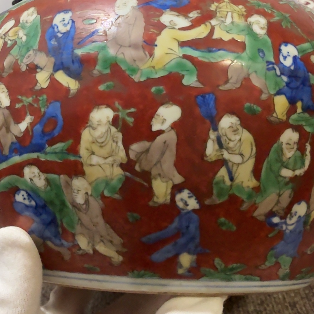 邓***0陶大罐子一件完整完整