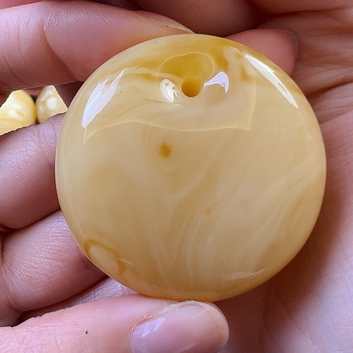 蜜蜡颈饰未镶嵌蜜蜡