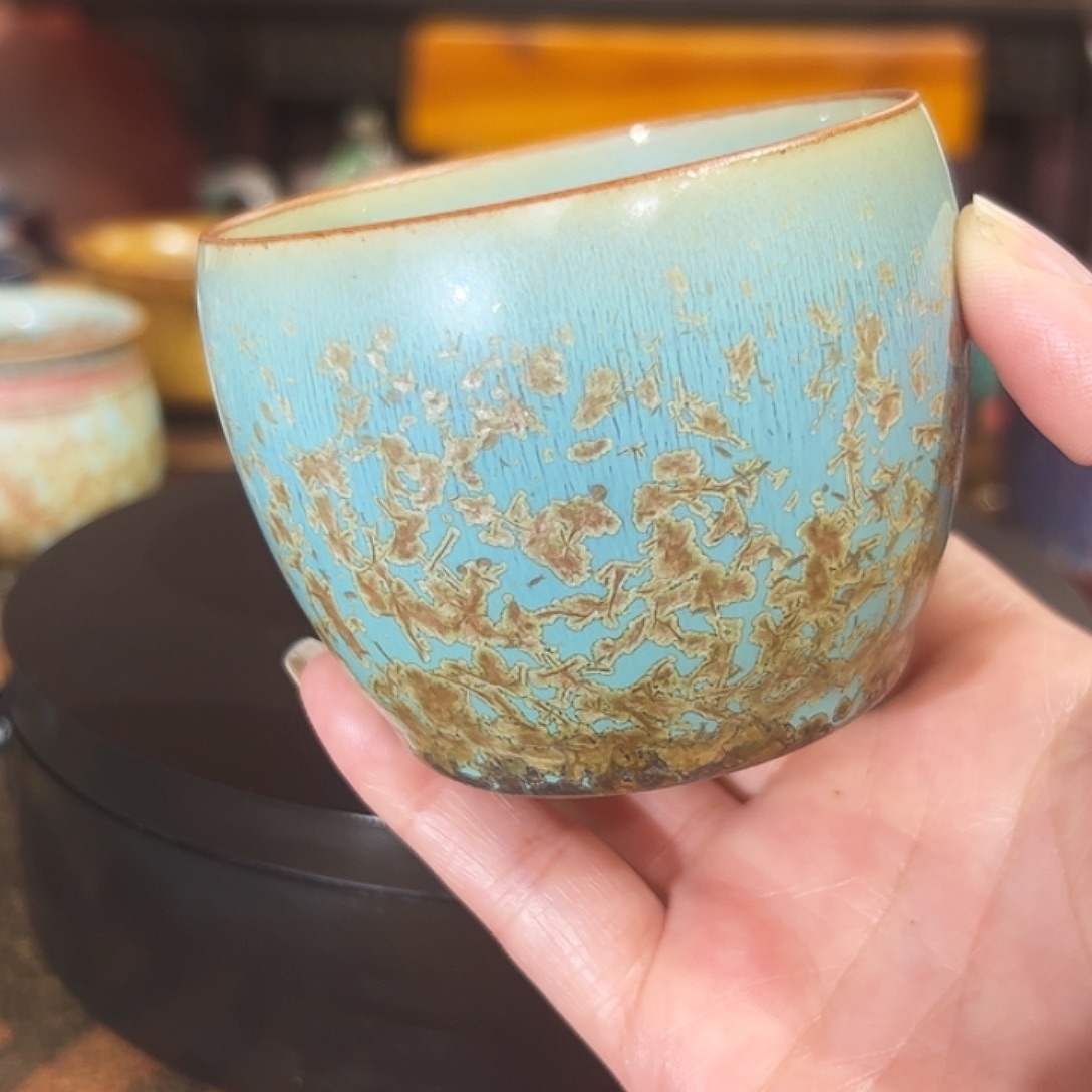 杯子陶钧瓷艺术作品01