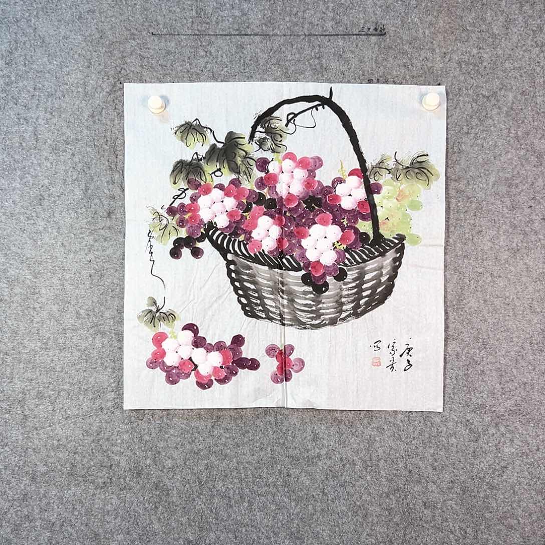 国画177 牡丹花等经济植物的