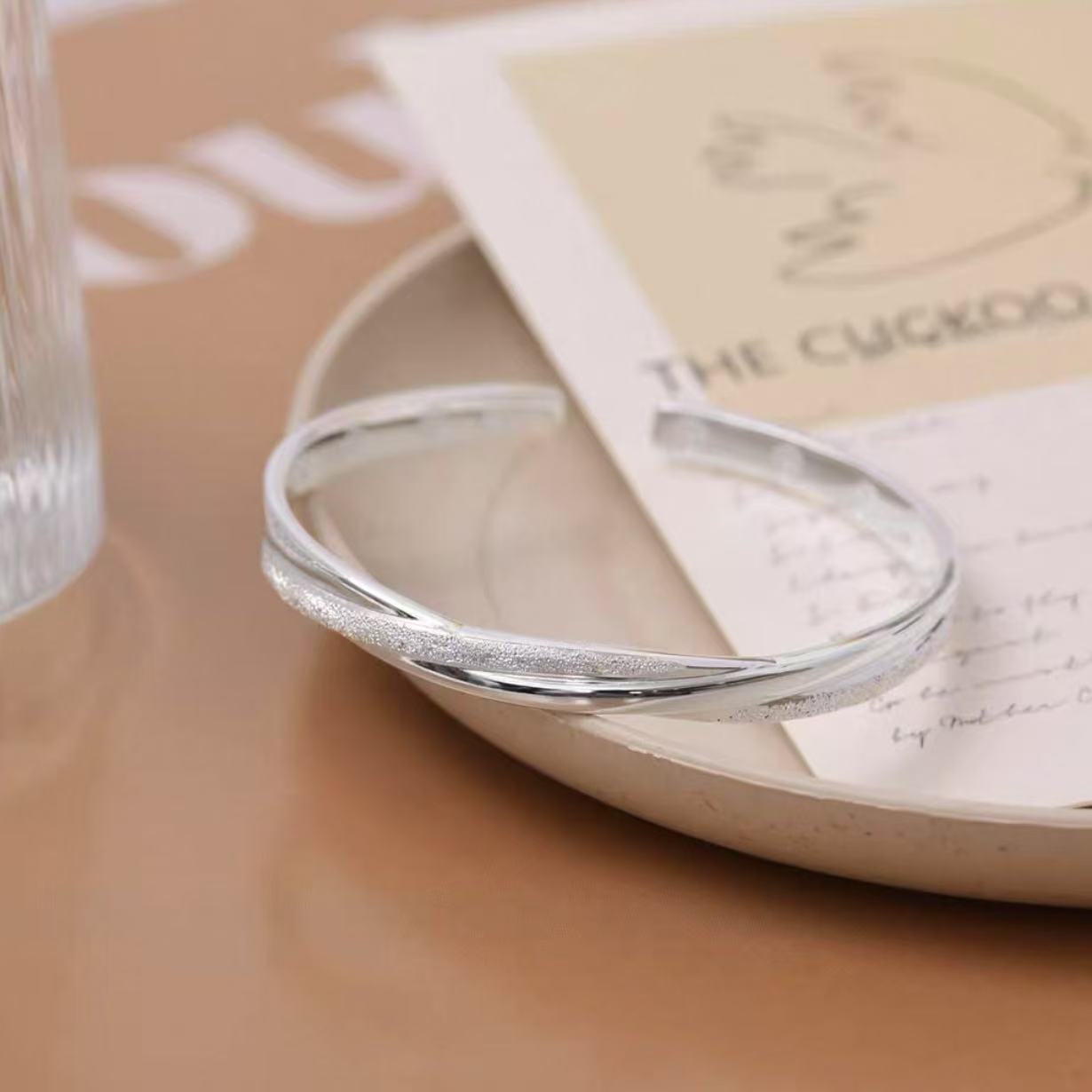 银制精品手镯—-008