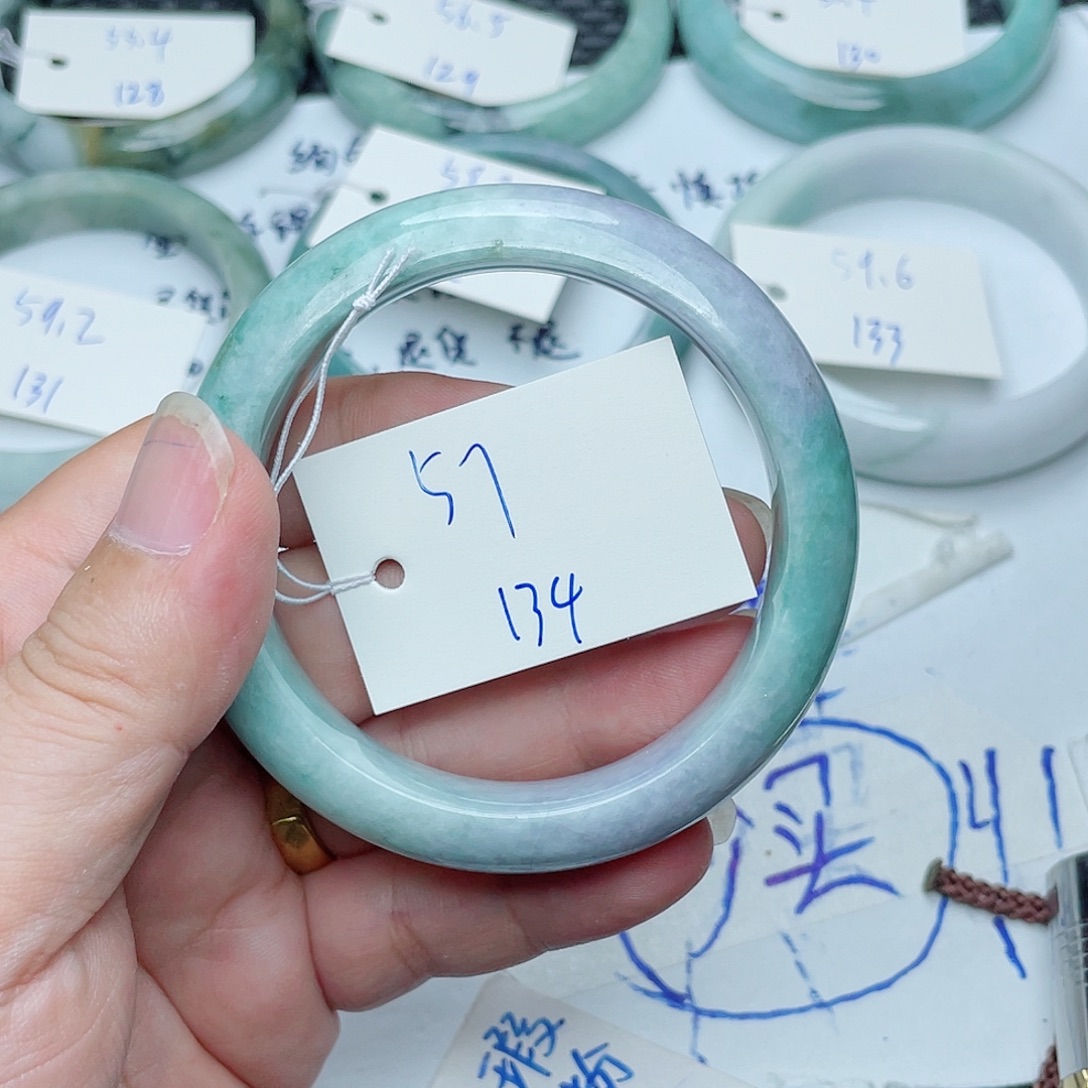 未镶嵌手镯翡翠翡翠手镯134