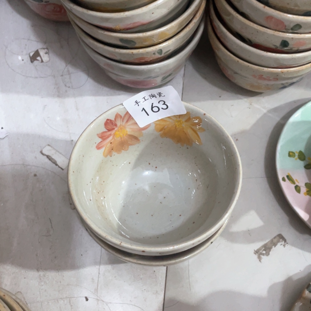 玲***珑景德镇手工陶瓷碗两个163