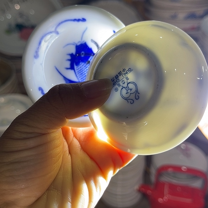 醴陵老厂瓷微瑕慎拍