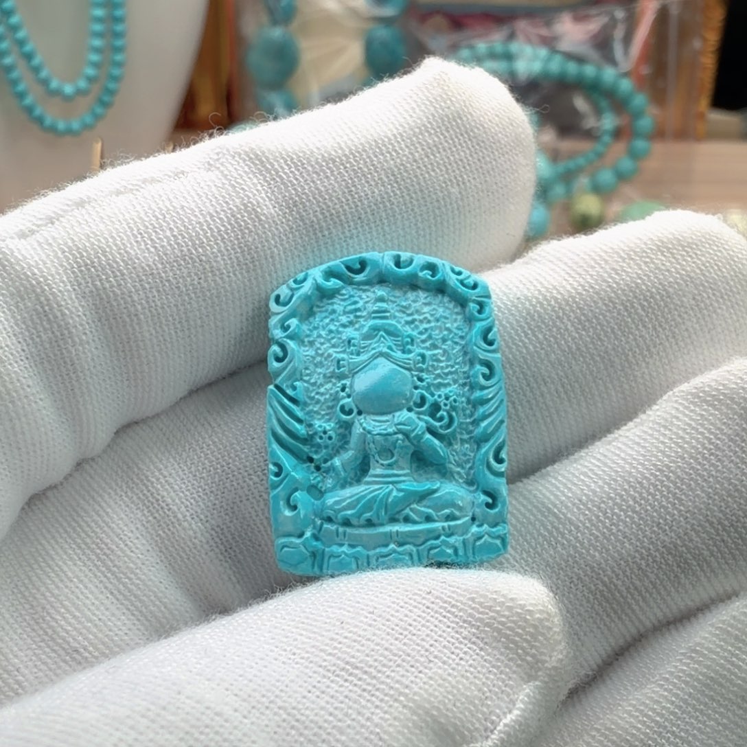 绿松石未镶嵌珠宝奇石