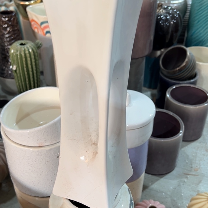 陶瓷花瓶摆件外贸出口微瑕捡漏