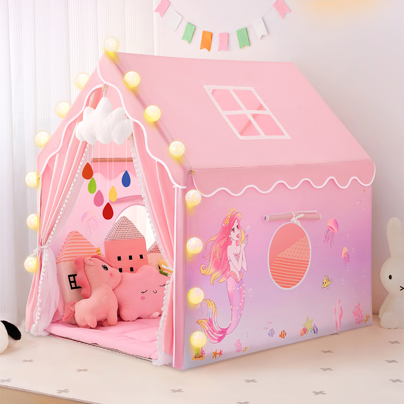 帐篷室内儿童女孩公主城堡男孩家用小房子玩具游戏屋宝宝分床神器