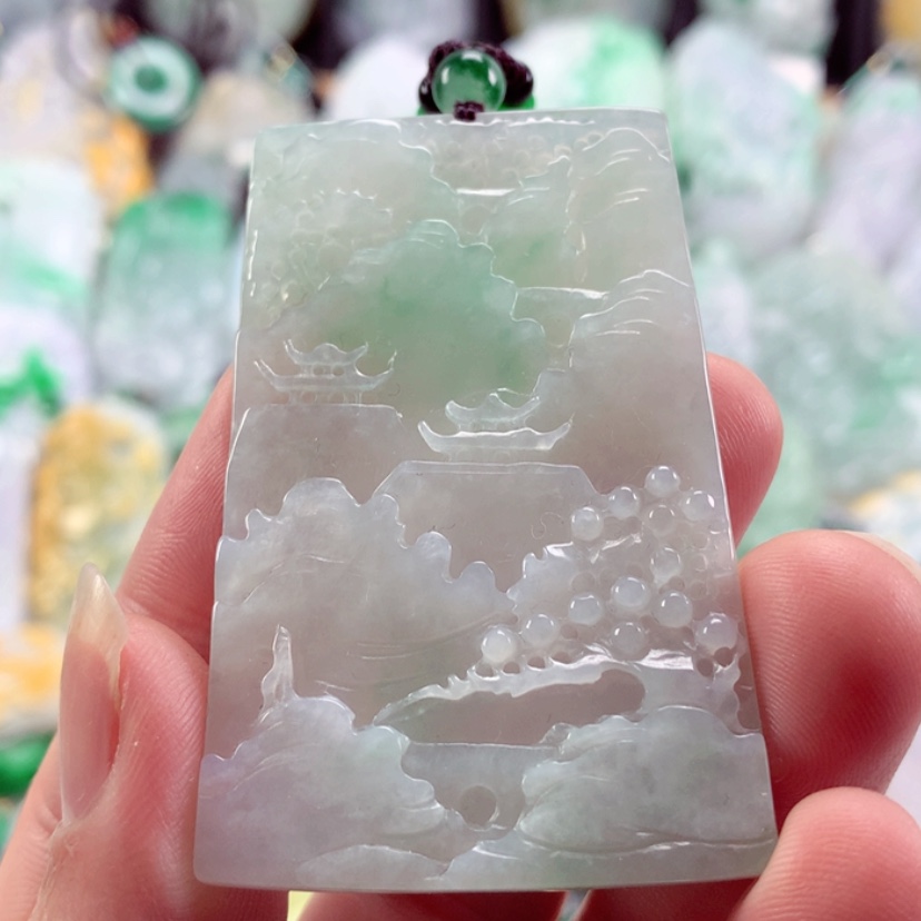 【闪购商品】翡翠吊坠(不含链)未镶嵌