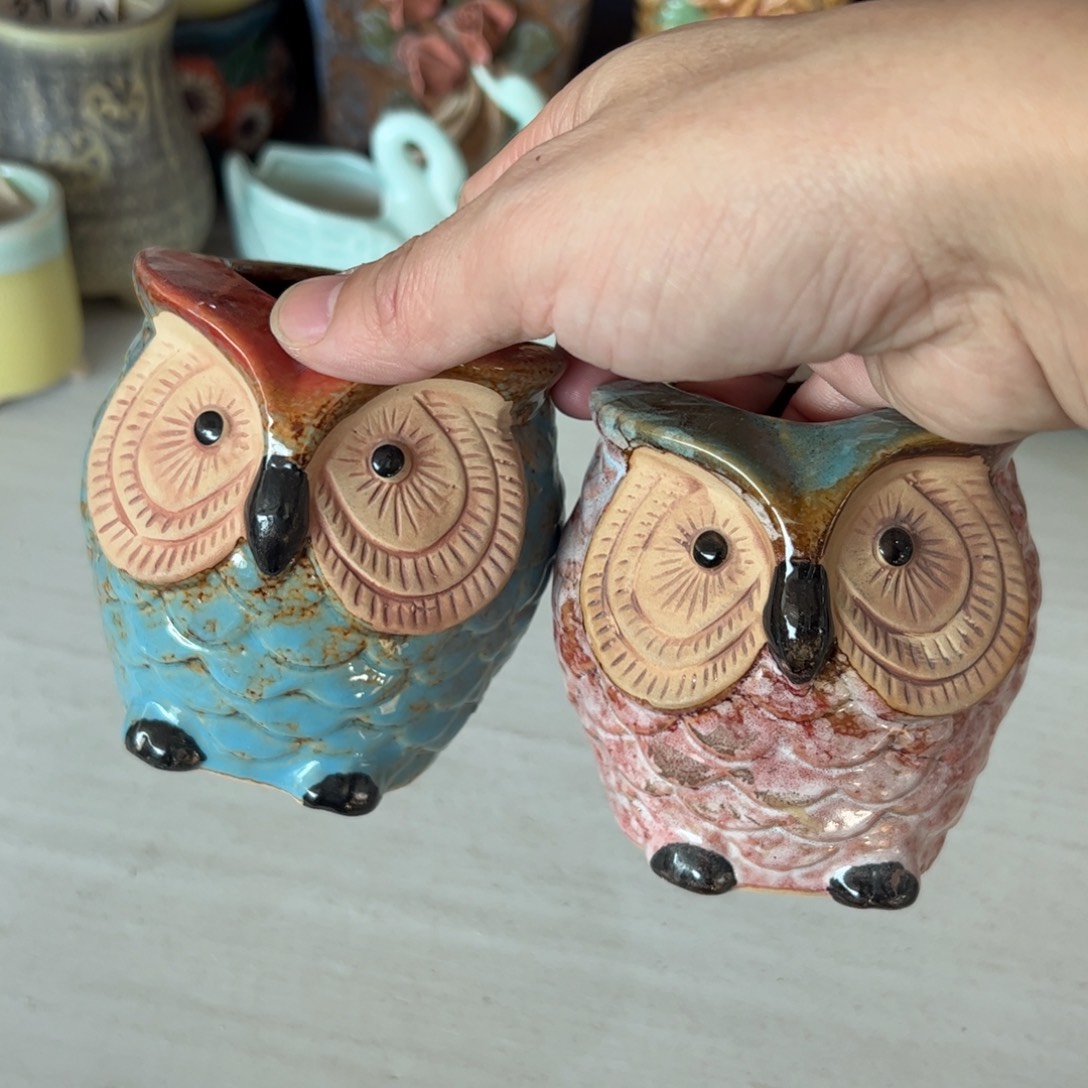 陶瓷多肉小花盆@@1618