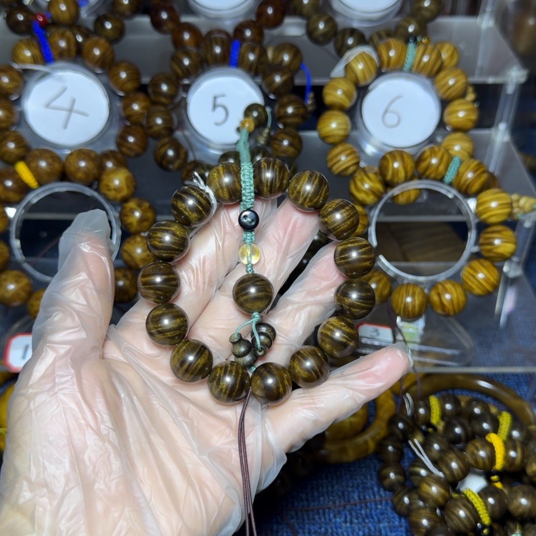 阴沉木手串/手链遇**风阴沉木1.5