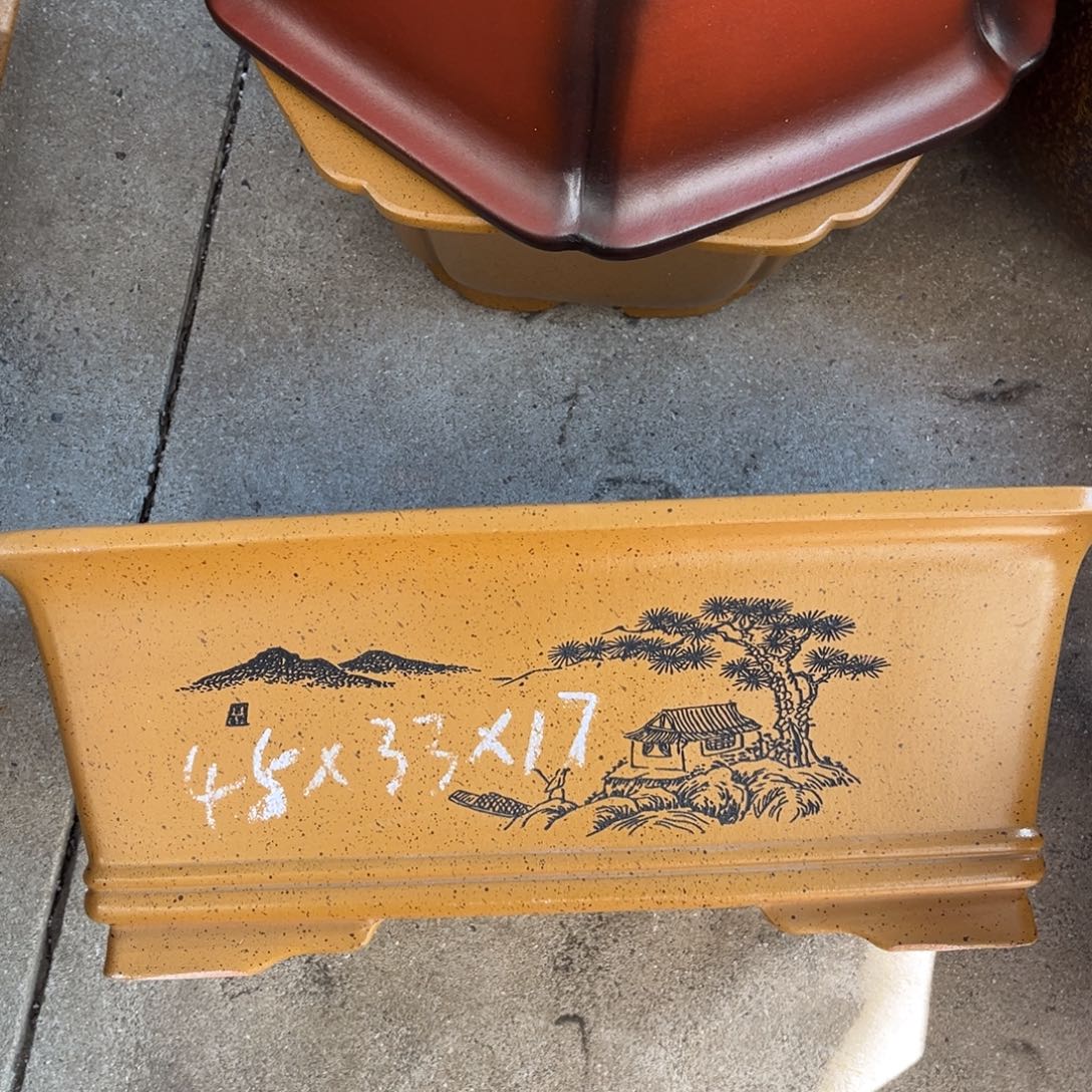 紫砂花盆盆景艺术